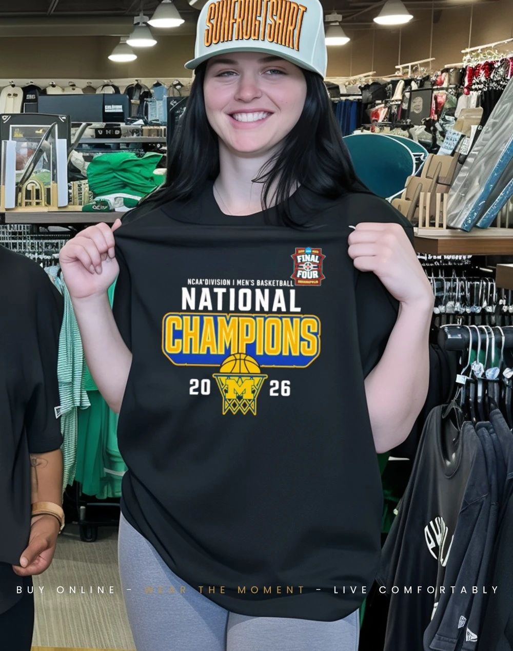 Michigan Basketball 2026 NCAA Divisionn I Men’s Basketball National Champions shirt