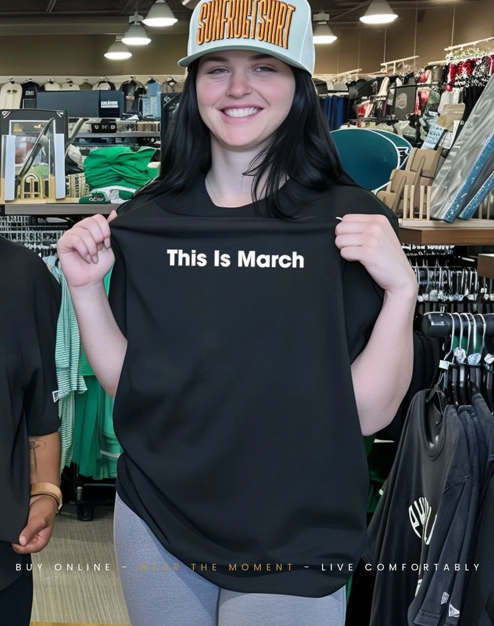 This is March text shirt