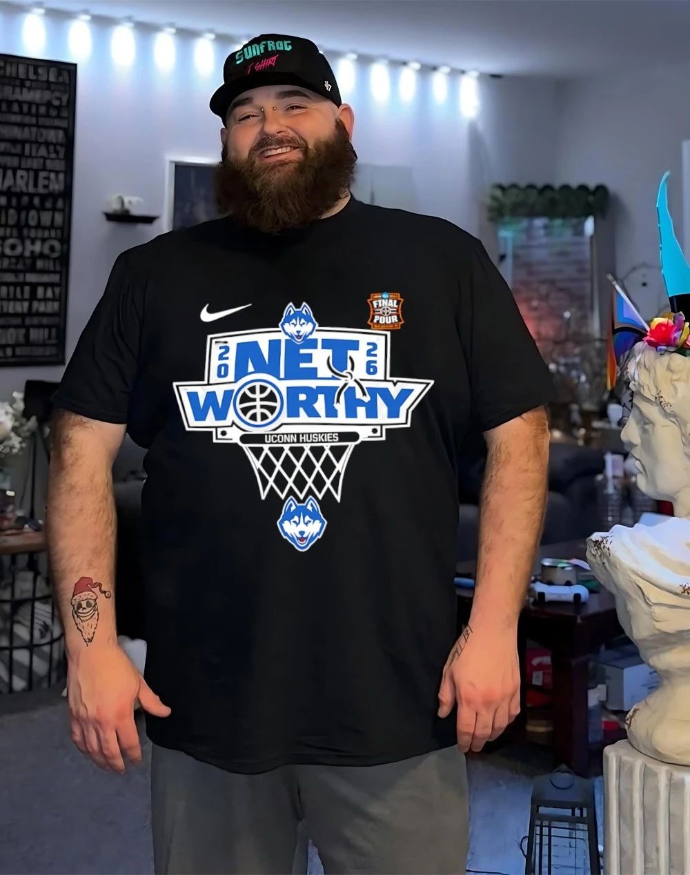 UConn Huskies East Region Champions 2026 Net Worthy classic shirt
