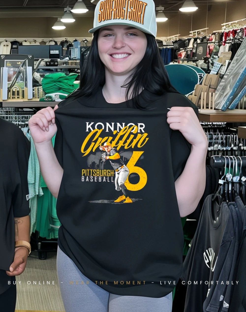 Konnor Griffin Pittsburgh Pirates Player Name shirt