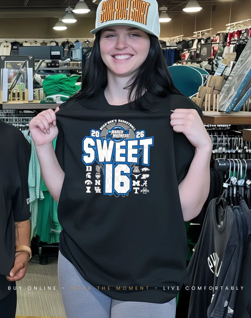Houston Men’s Basketball 2026 Sweet 16 logo all shirt