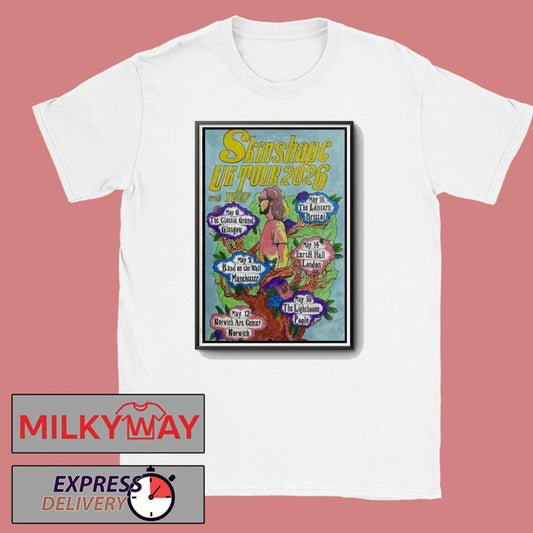 LIMITED Poster May 6-7 2026 Skinshape UK Tour 2026 shirt