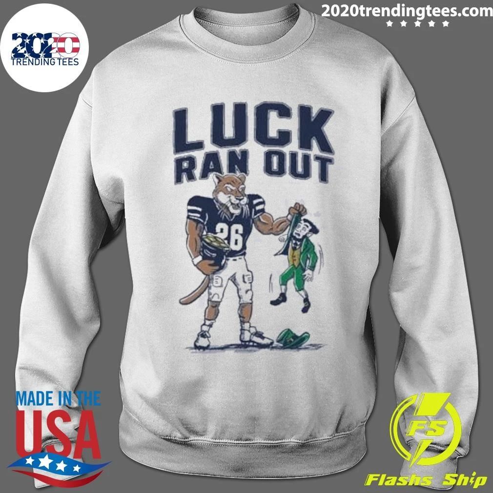 BYU Cougars Luck Ran Out Shirt