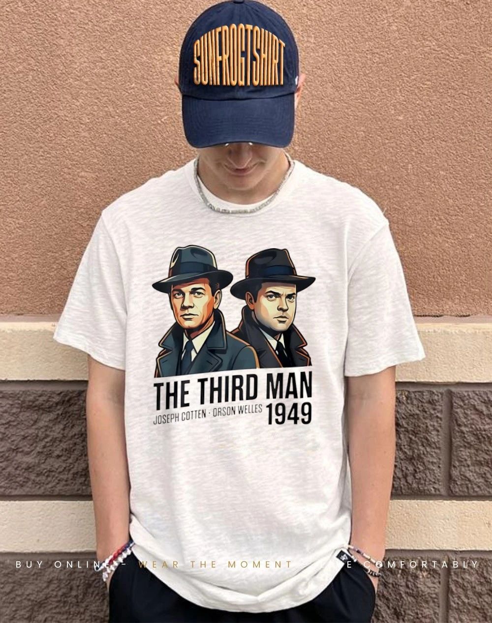 The Third Man Joseph Cotten Orson Welles 1949 shirt
