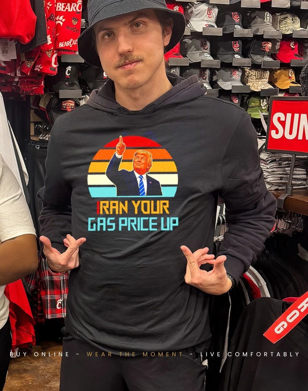 Iran your gas price up Trump vintage shirt