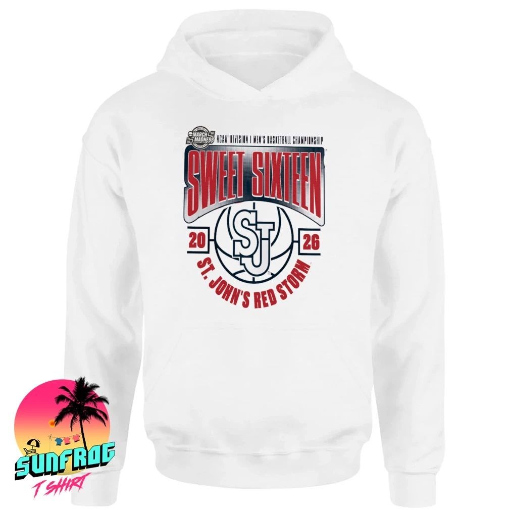 St. John’s Red Storm 2026 NCAA Men’s Basketball Tournament March Madness Sweet 16 shirt