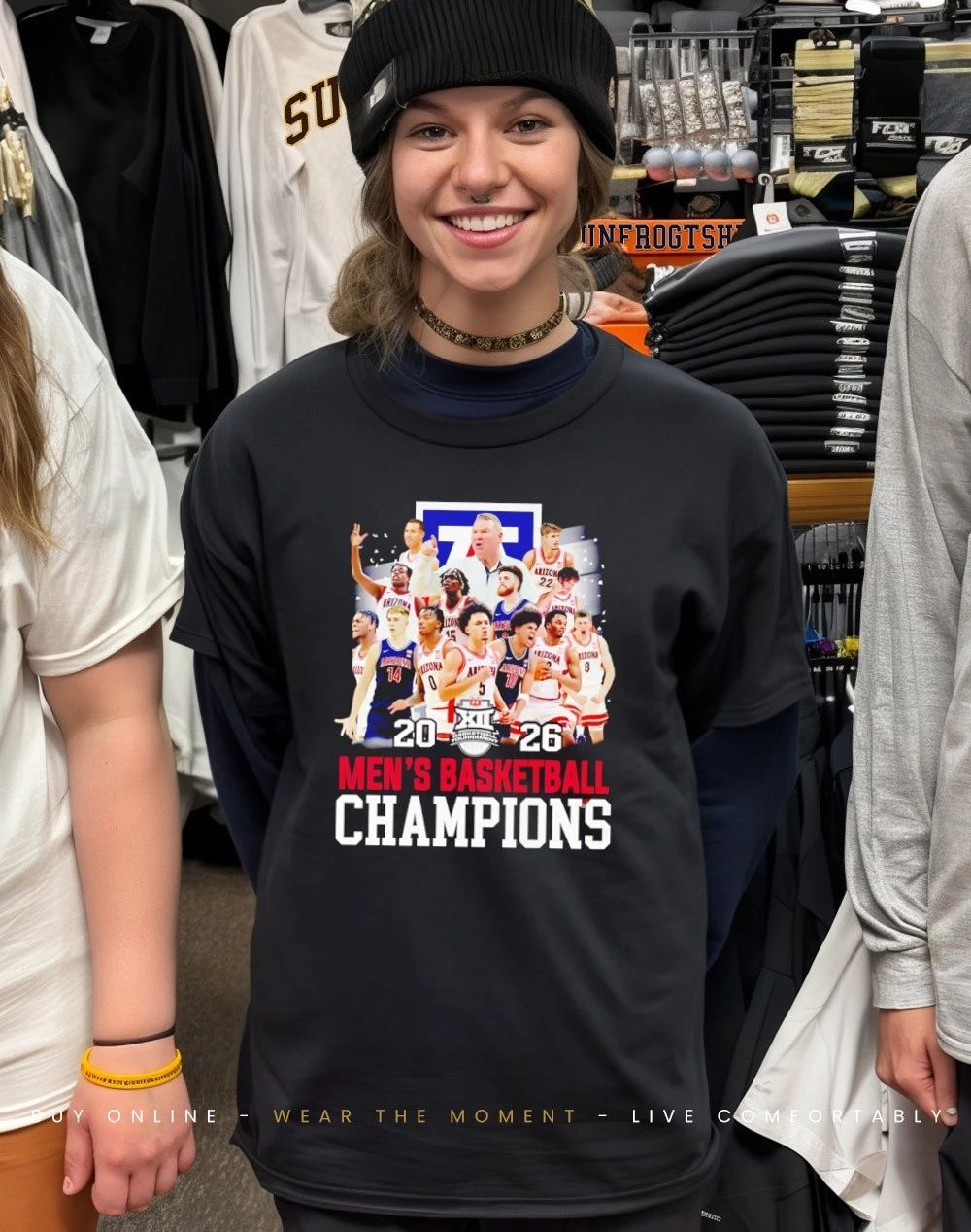 Wildcats Men’s Basketball Champions 2026 all team shirt
