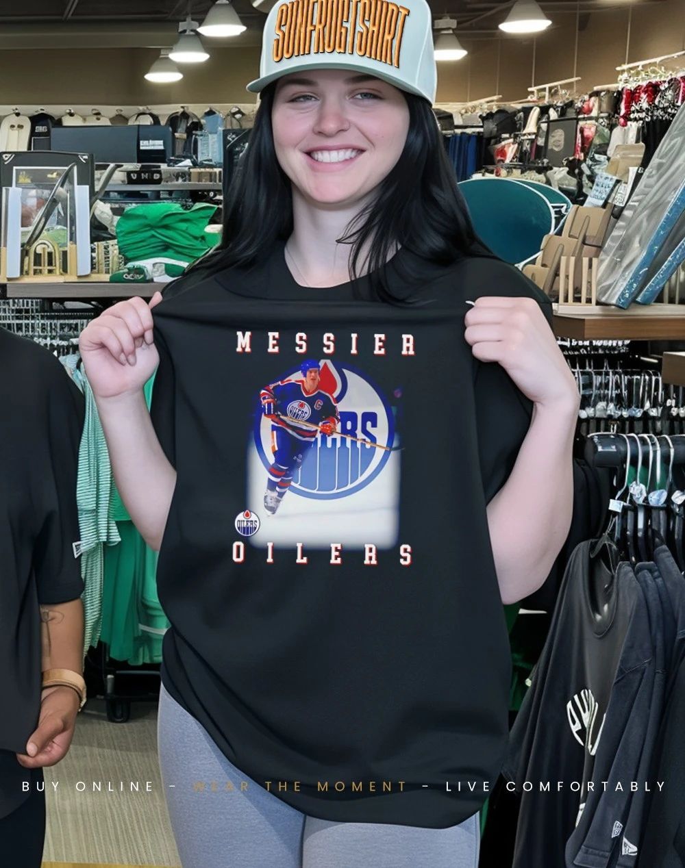 Edmonton Oilers Mark Messier player collage ’26 shirt