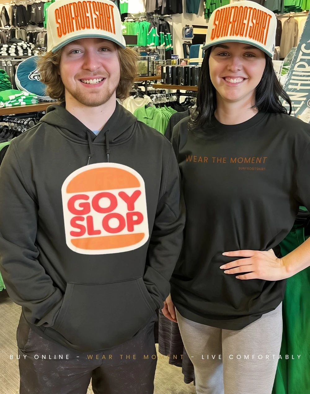 Goy Slop King logo shirt