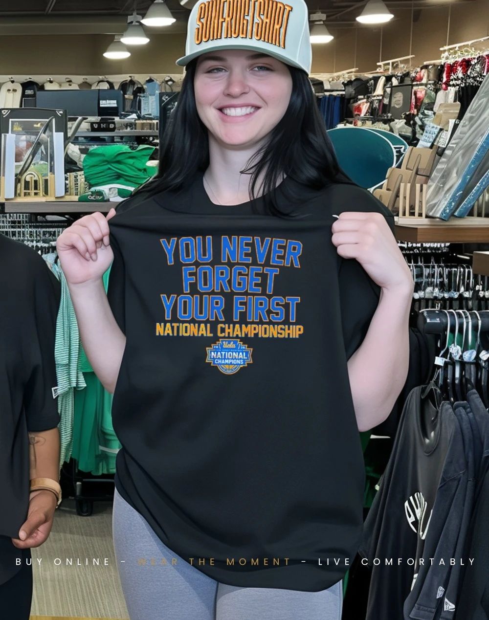 UCLA Bruins WBB You Never Forget Your First National Championship 2026 shirt