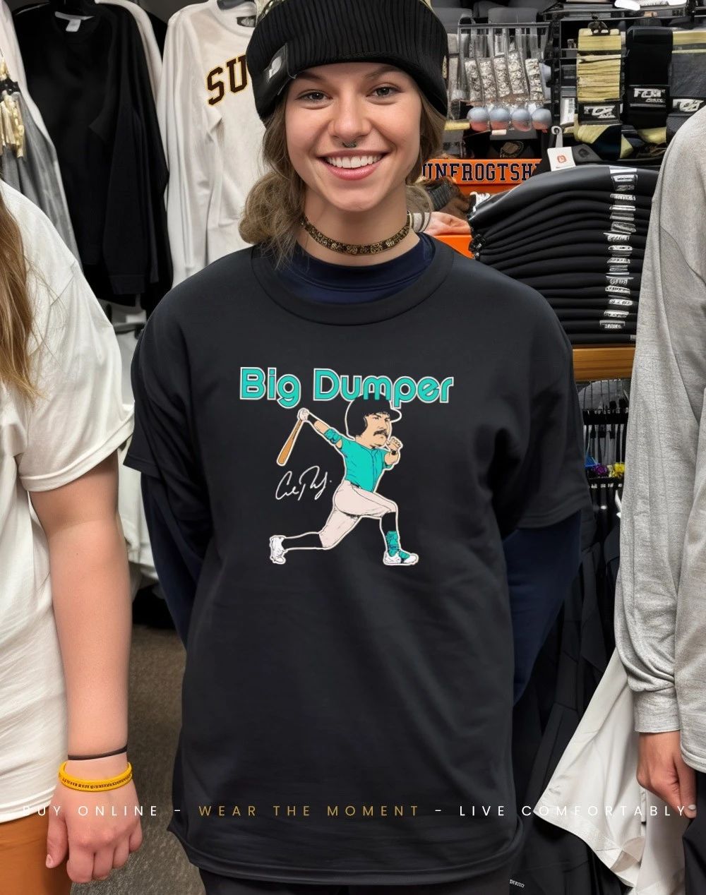 Cal Raleigh Seattle Mariners Big Dumper caricature shirt