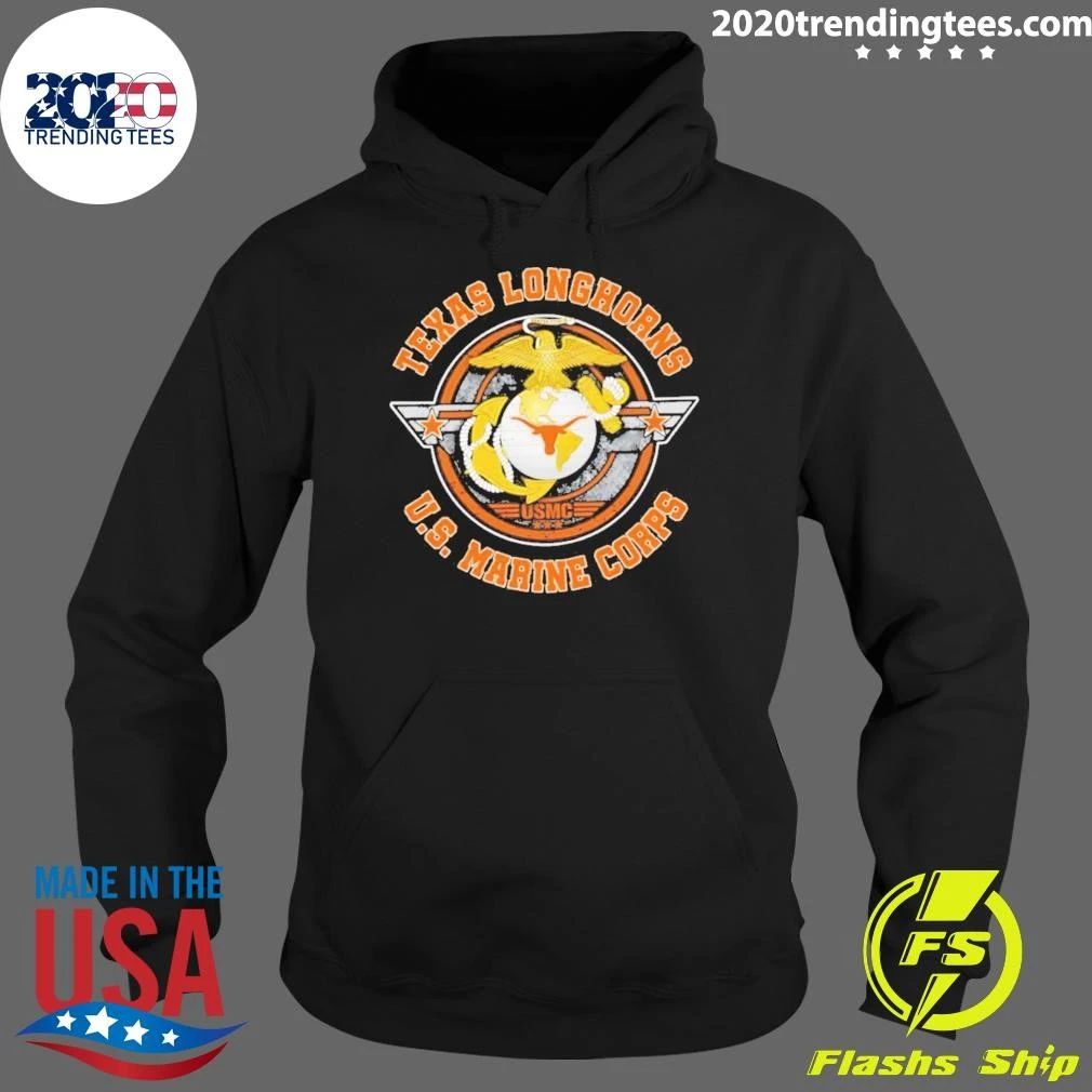 Longhorns Us Marine Corps Usmc Shirt