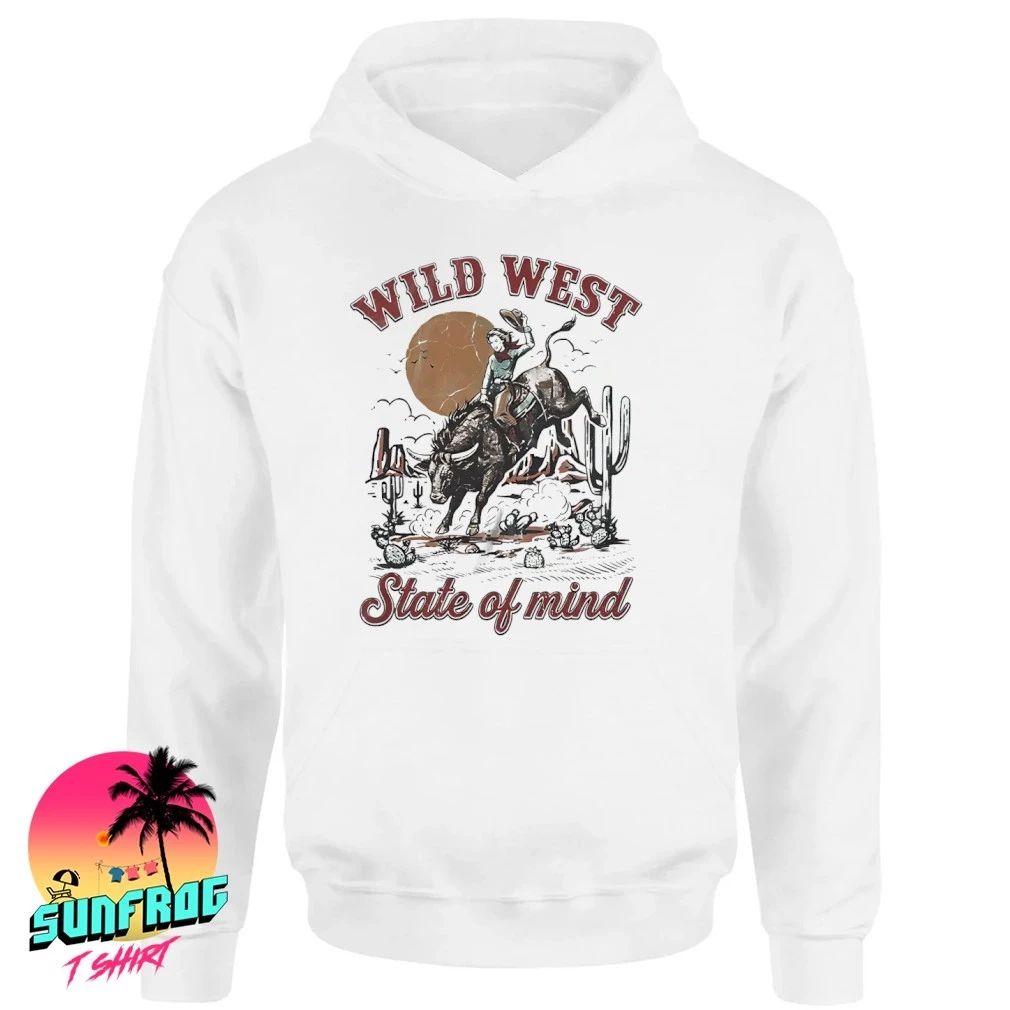 Wild west state of mind cowgirl vintage shirt