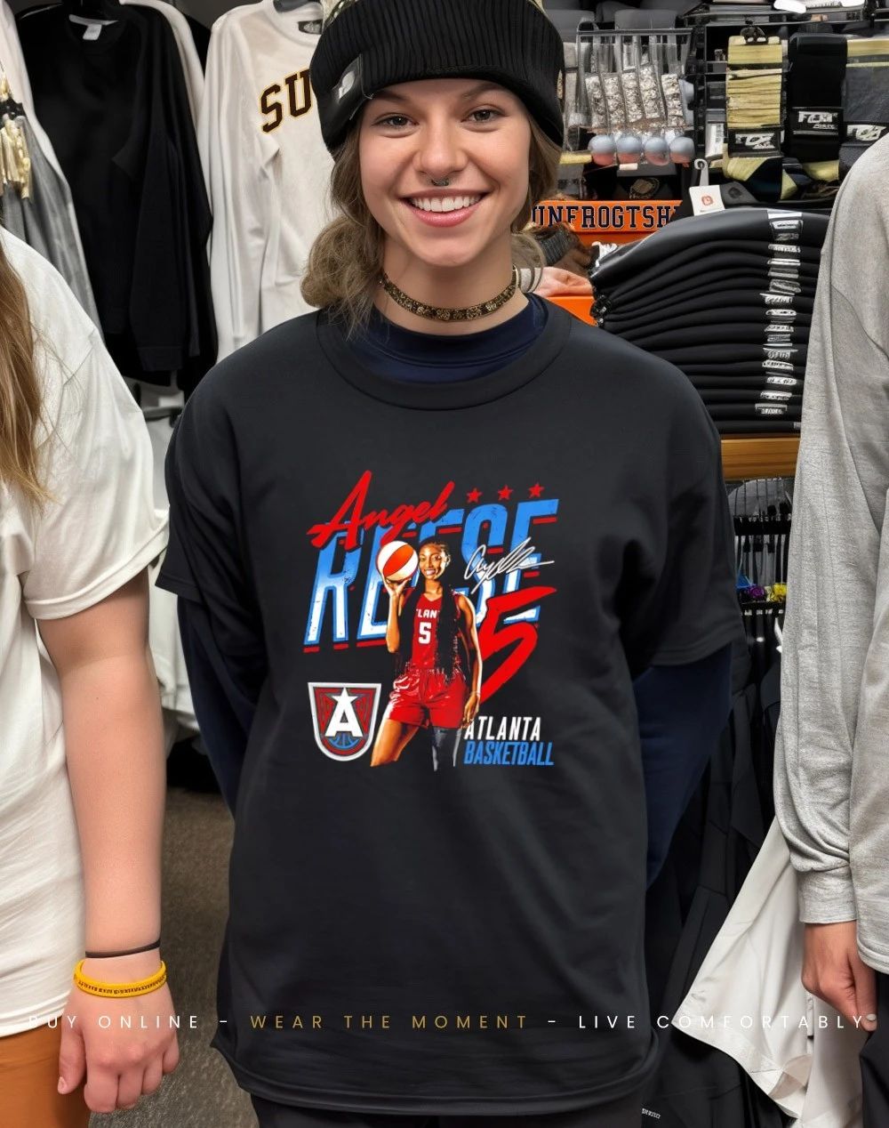Angel Reese Atlanta Dream Player Name signature shirt