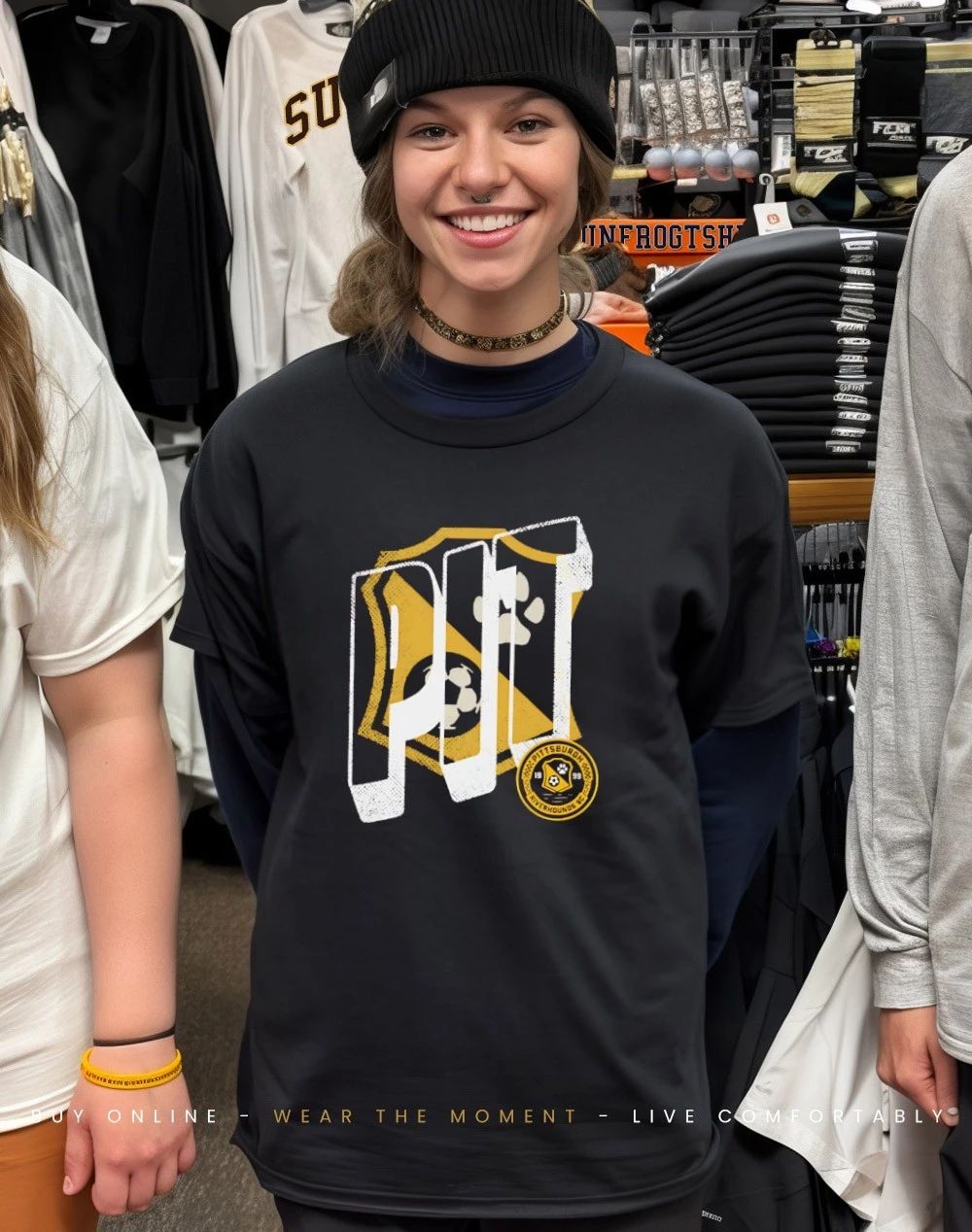 Pittsburgh Riverhounds SC Wave Bold shirt