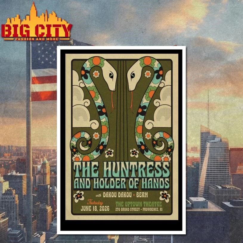 The Huntress And Holder Of Hands Jun 18 2026 in Providence RI Poster Shirt