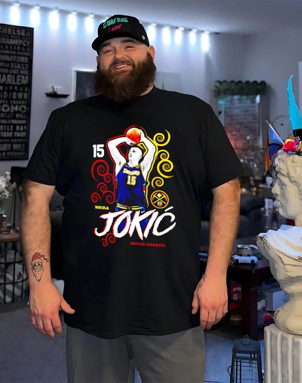 Nikola Jokic Denver Nuggets Competitor shirt