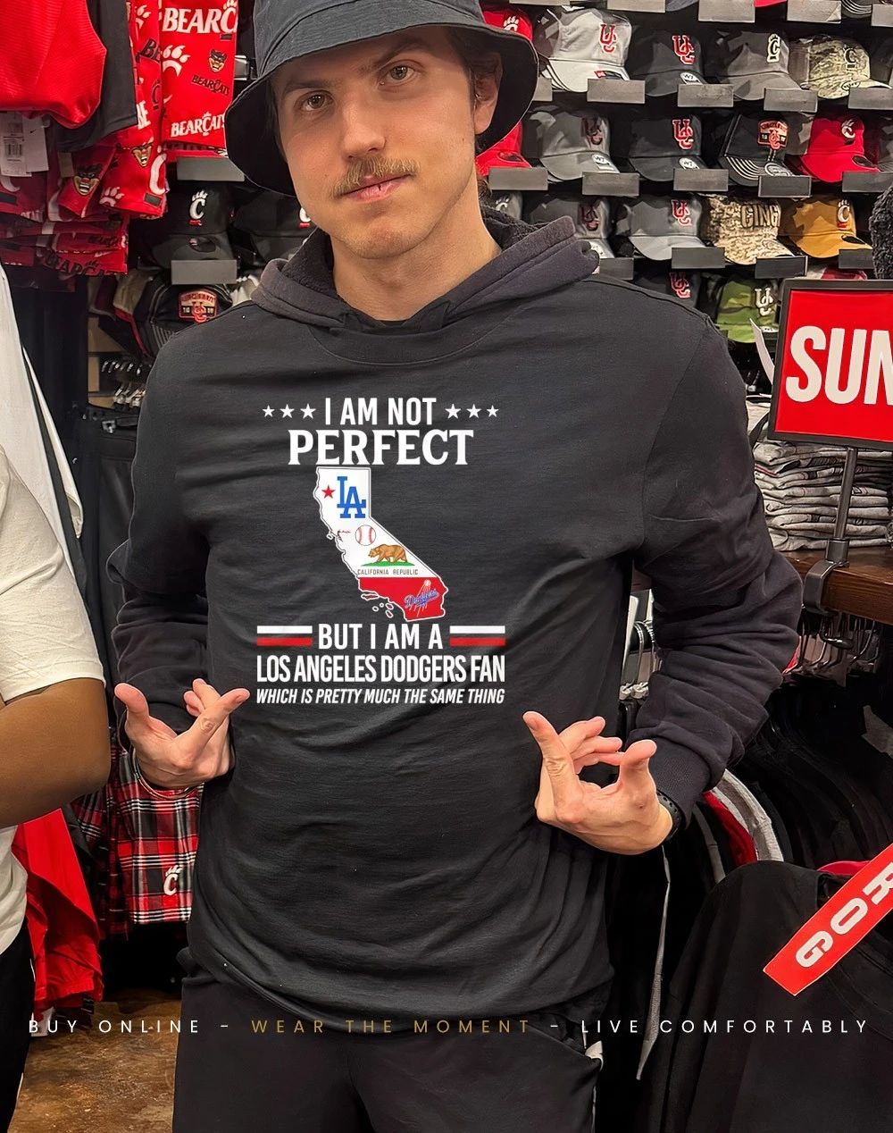 I am not perfect but I am a Los Angeles Dodgers Fan which is pretty much the same thing shirt