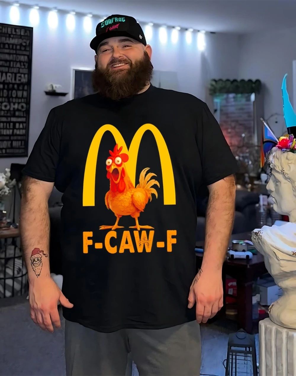 McDonald’s F-CAW-F Chicken funny shirt