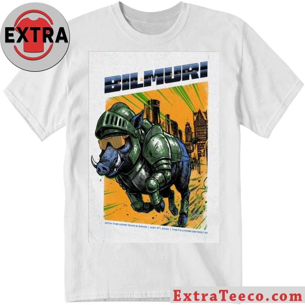 Bilmuri The Fillmore Detroit MI 5 3 2026 Poster Shirt
