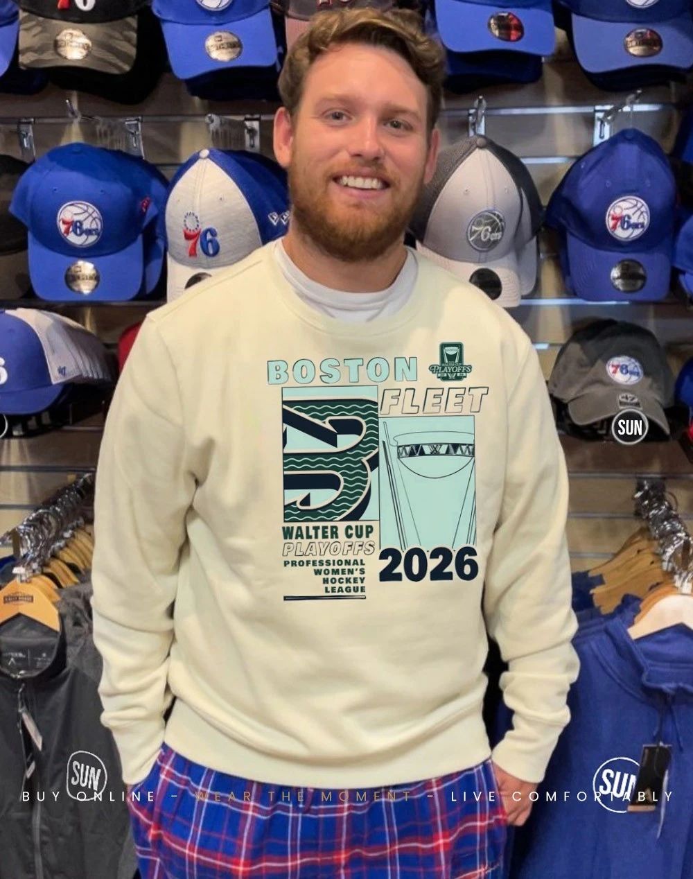 Boston Fleet fragments 2026 Walter Cup Playoffs shirt