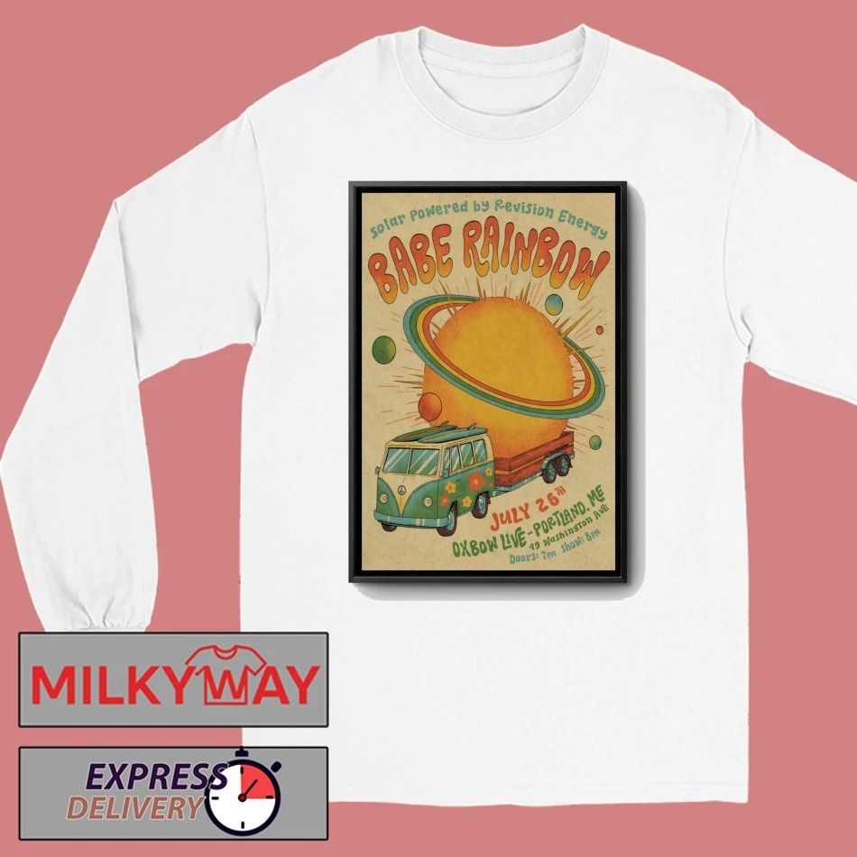 Babe Rainbow In Portland ME On Jul 26 2026 Poster shirt