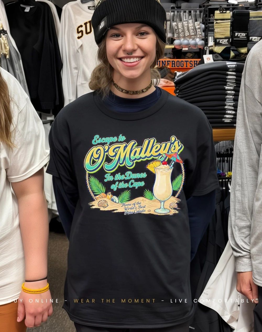 Escape to O’Malley’s Bar in the Dunes of the Cape shirt