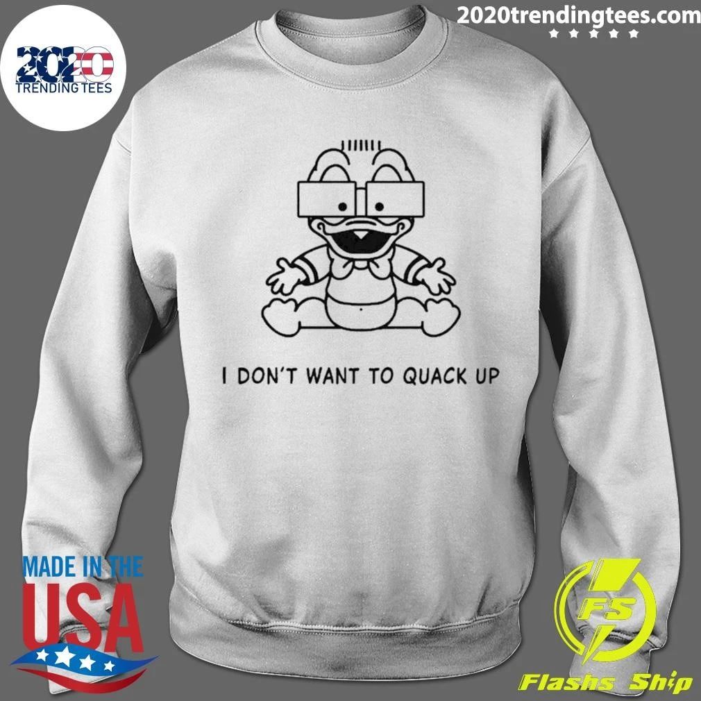 Baby Donald Duck Descendents I Don’t Want To Quack Up Shirt