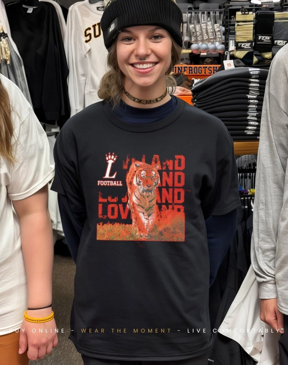 Loveland Tigers on the Prowl Loveland Football Community shirt