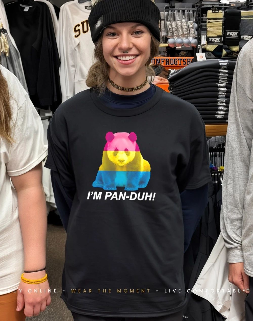 I’m Pan-duh Panda LGBT shirt