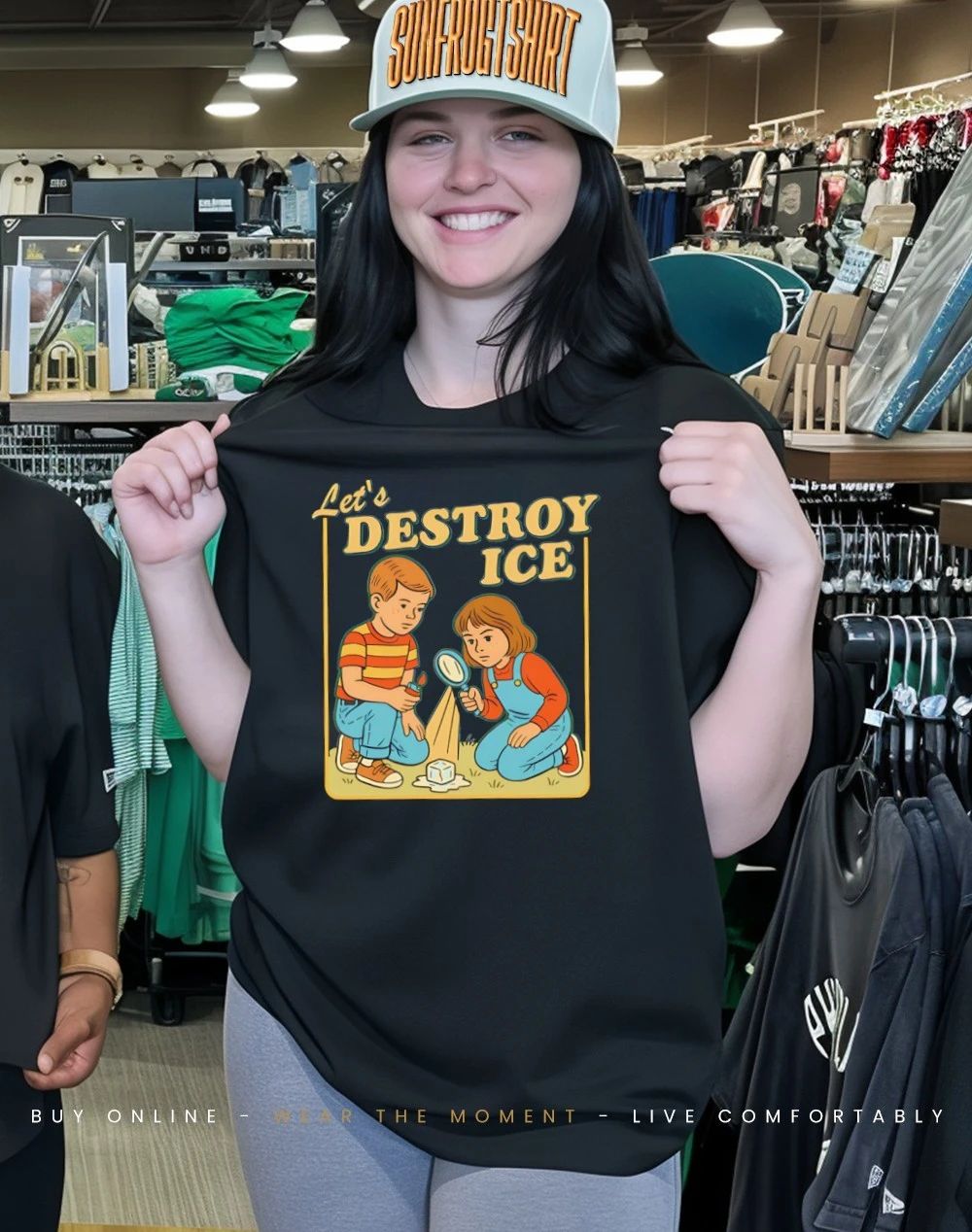 Let’s Destroy ICE Subtle Abolish ICE shirt