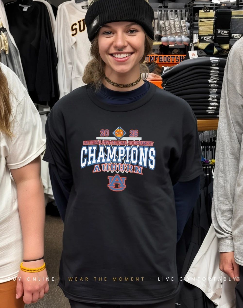 Auburn Tigers 2026 NIT Champions shirt
