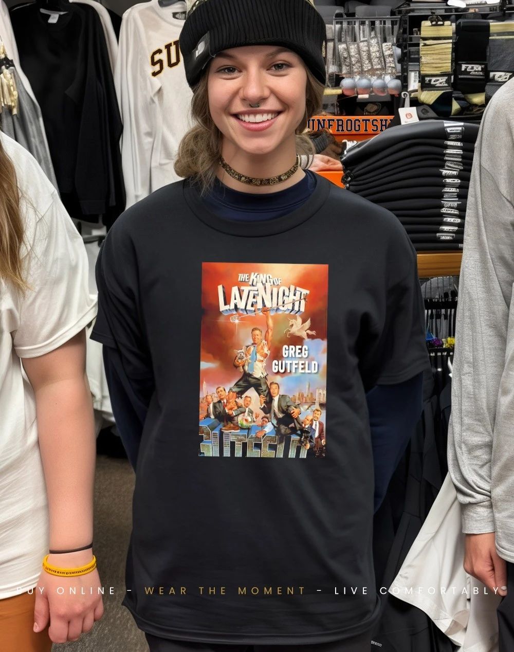 Jimmy Fallon the king of late night Greg Gutfeld shirt