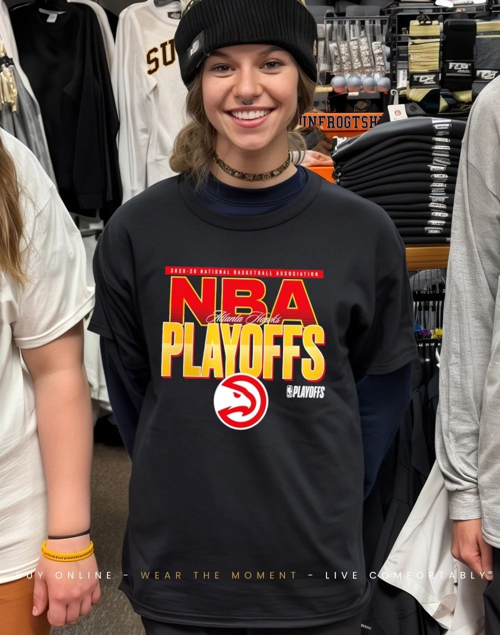 Atlanta Hawks 2025 2026 NBA Playoffs shirt