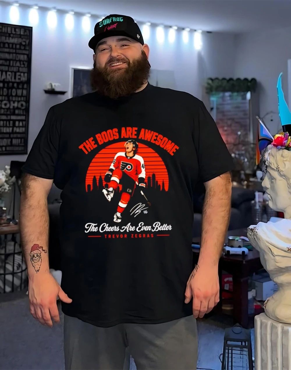 The Boos Are Awesome The Cheers Are Even Better Trevor Zegras shirt