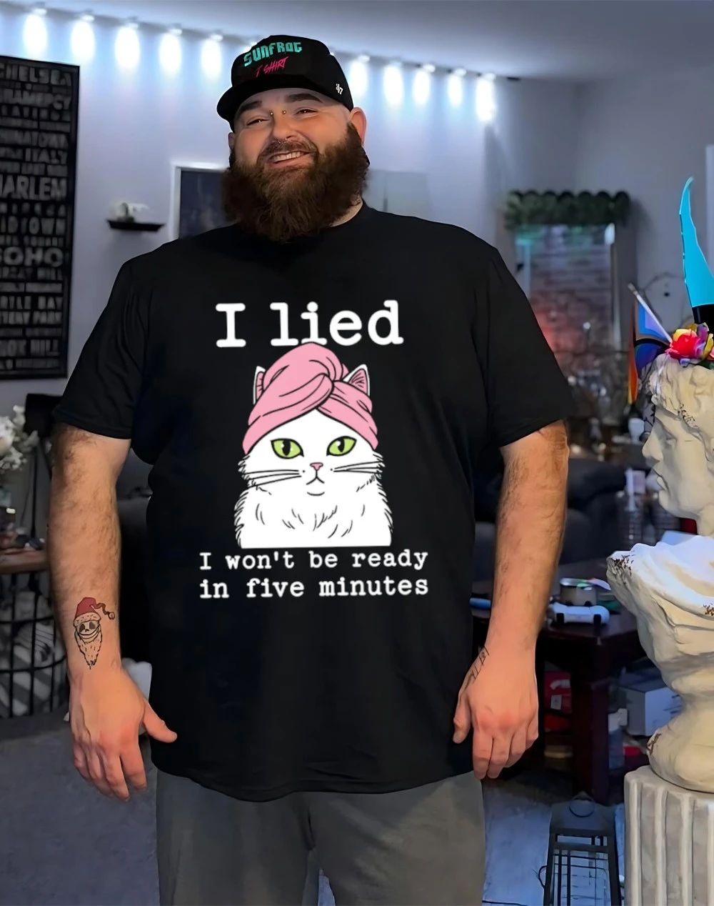 I Lied I Won’t Be Ready In Five Minutes shirt