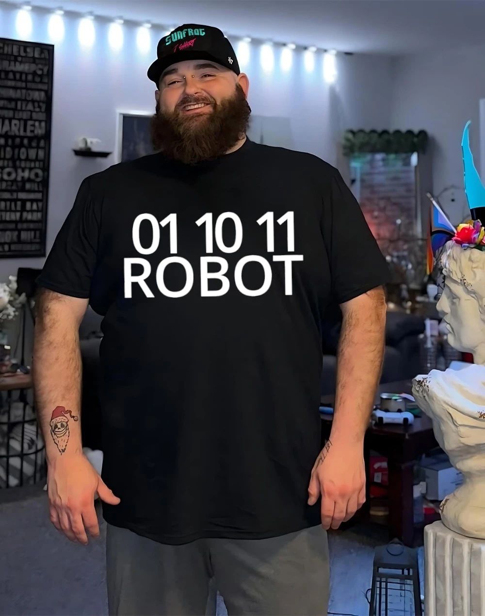 01 10 11 Robot classic shirt