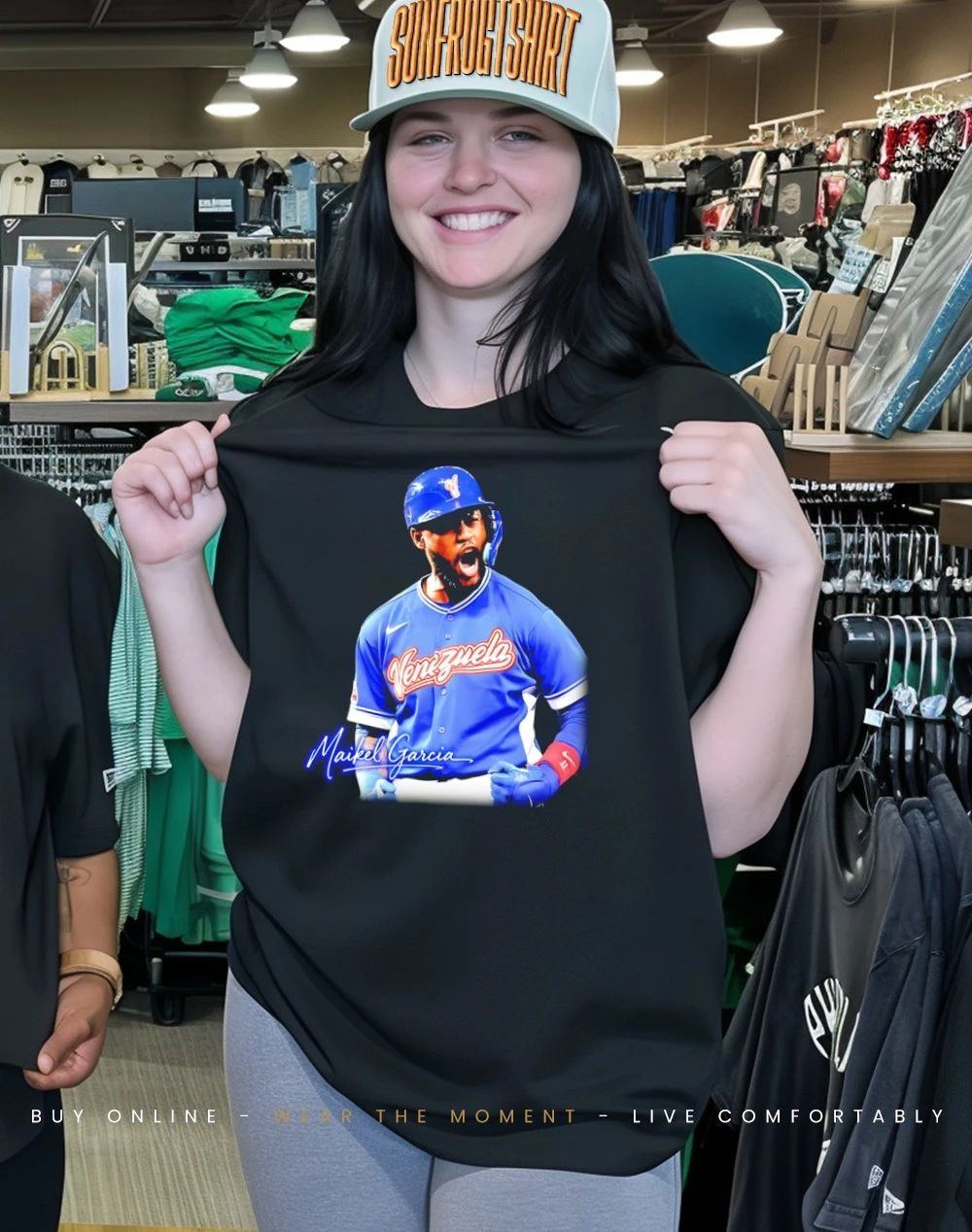 Maikel García Venezuela Team 2026 World Baseball Classic Champions signature shirt