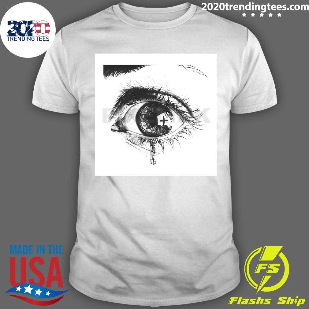 Crying Eye Biblical Cross Shirt
