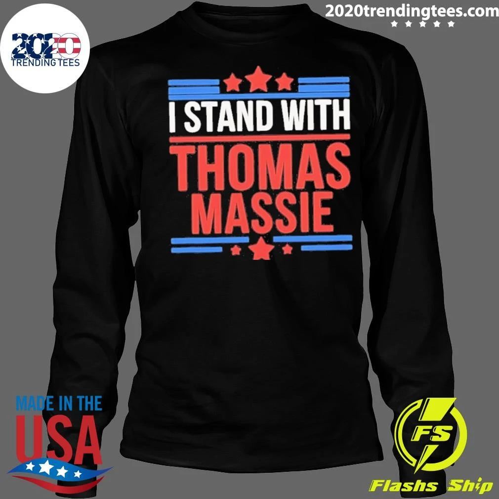 Thomas Massie I Stand With Thomas Massie Shirt