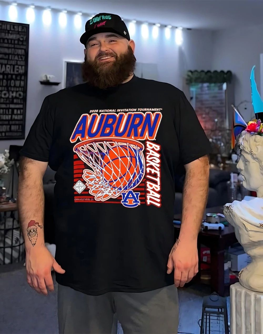 Auburn Men’s Basketball 2026 National Invitation Tournament shirt