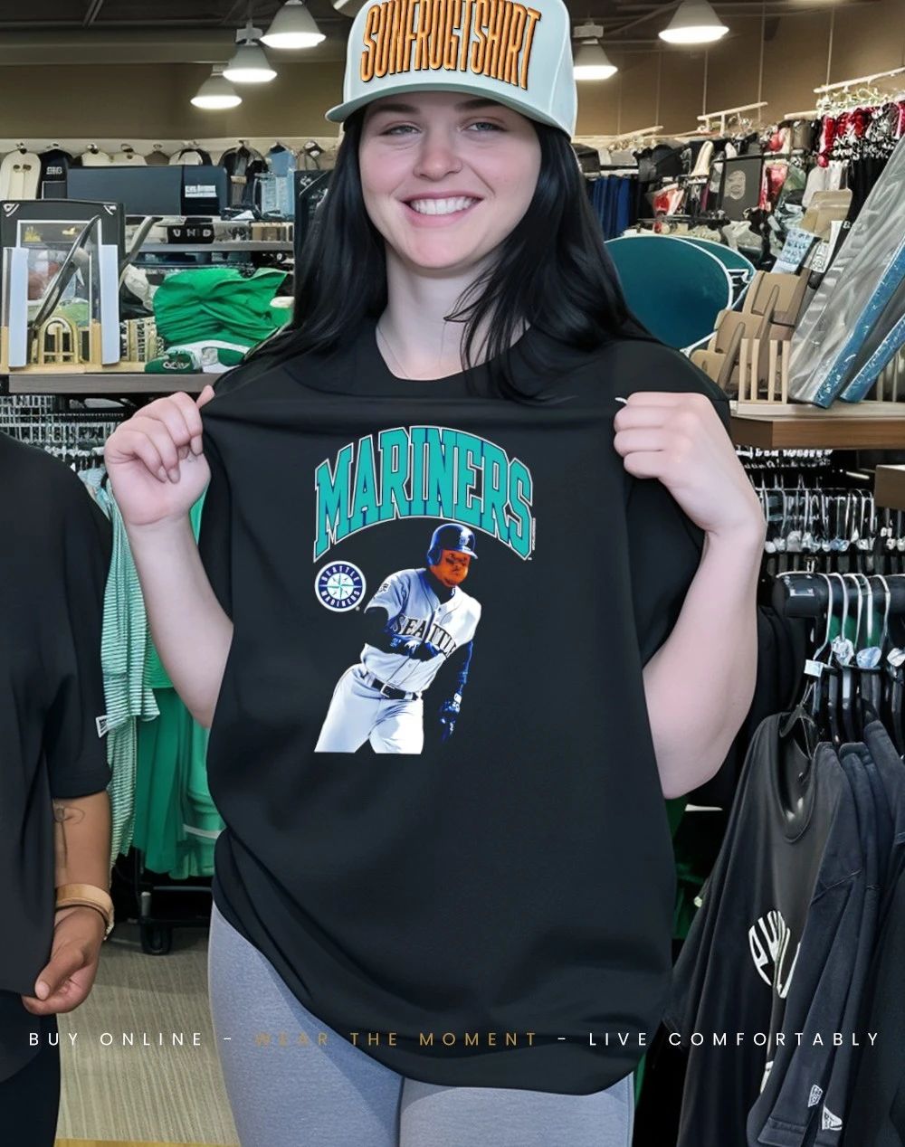 Ken Griffey Jr. Seattle Mariners Photo Arch Player shirt