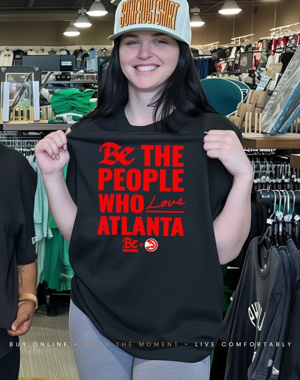 Atlanta Hawks Be The People Who Love Atlanta Shirt
