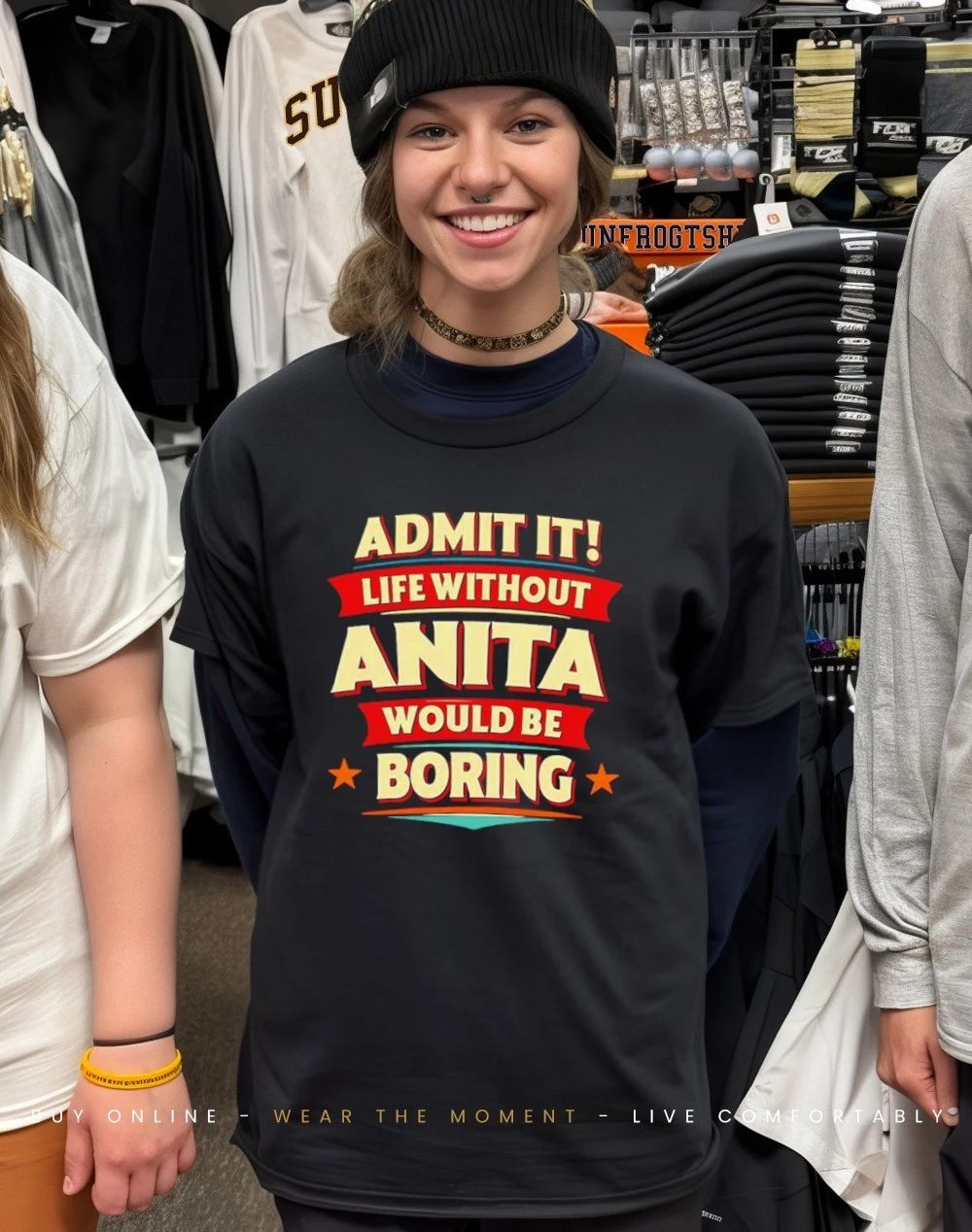 Admit it life without name would be boring shirt