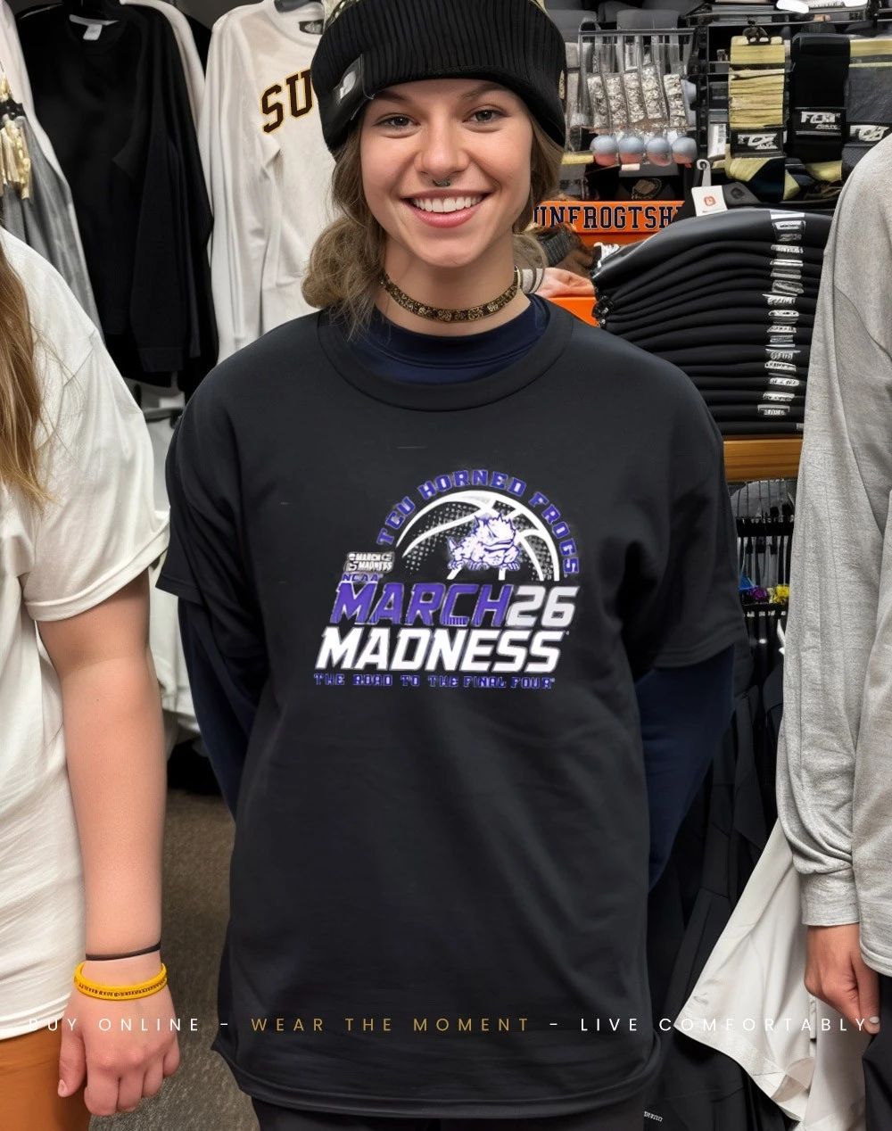 Texas Christian Men’s Basketball 2026 March Madness Bound shirt