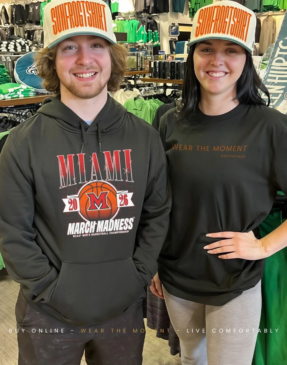 Miami OH RedHawks MBB 2026 March Madness logo shirt