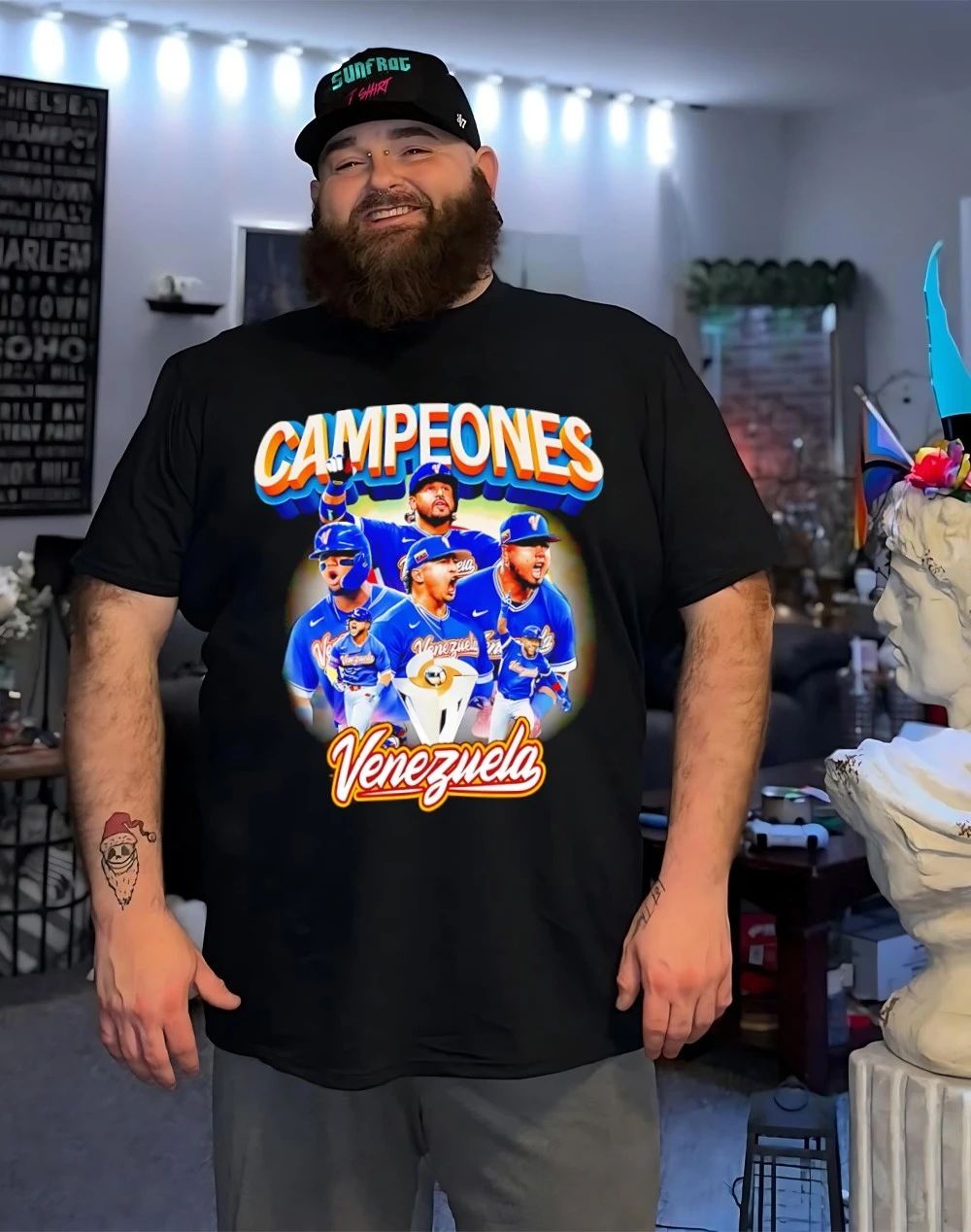 Venezuela WBC 2026 Champions Campeones shirt