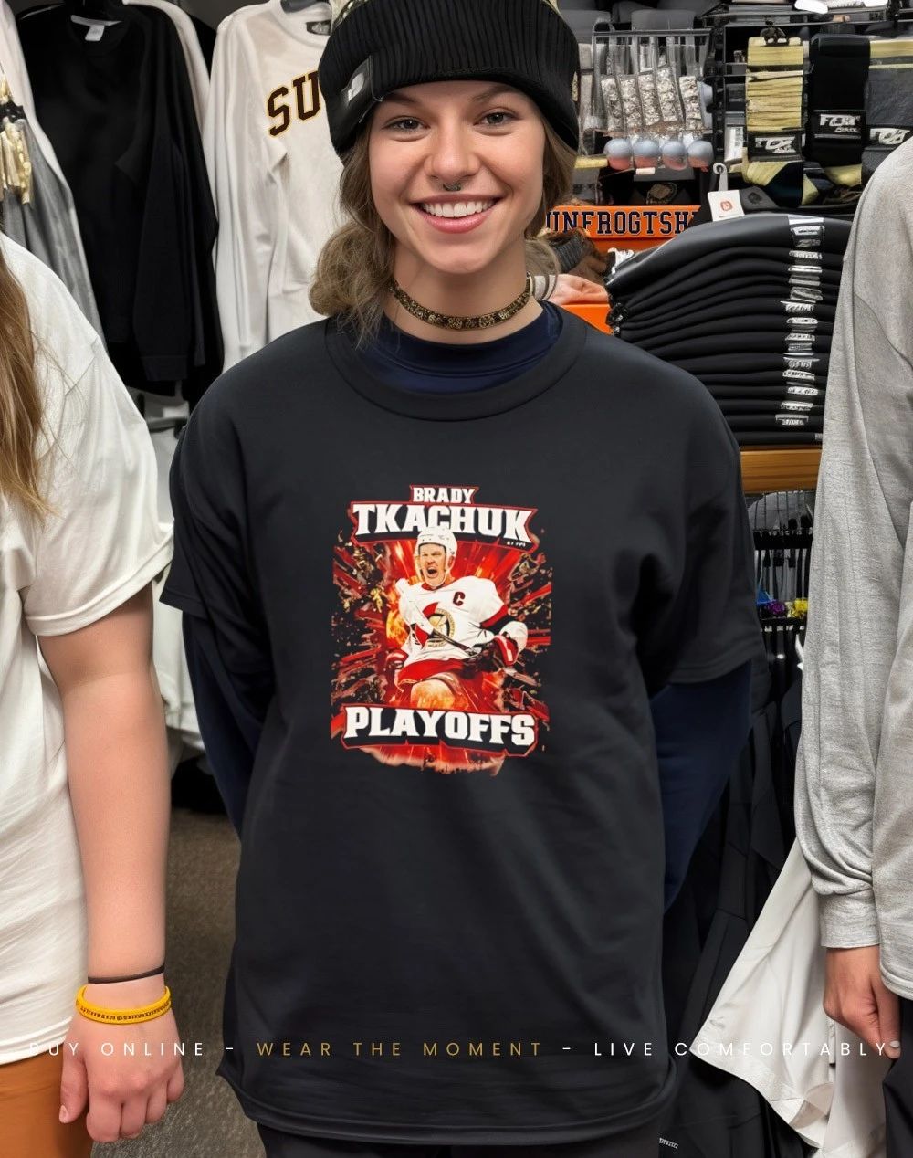 Brady Tkachuk Ottawa Senators Playoffs Shirt