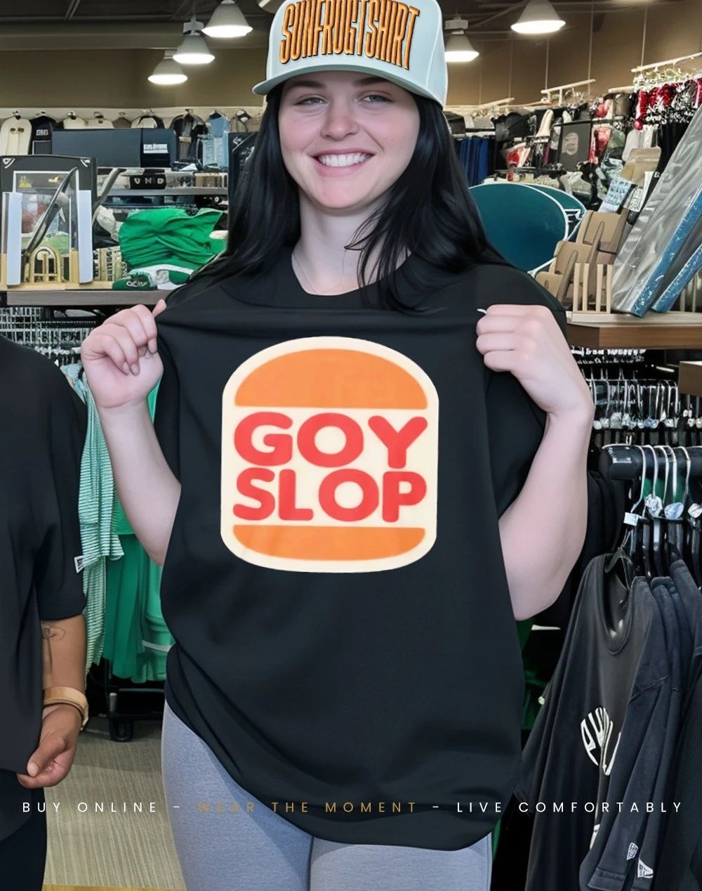 Goy Slop King logo shirt