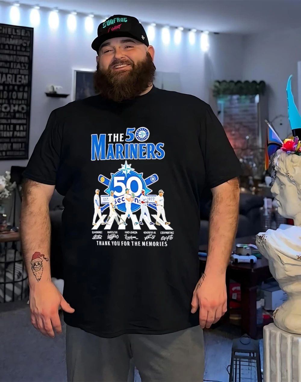 The 50 seasons of Seattle Mariners 1977–2027 shirt